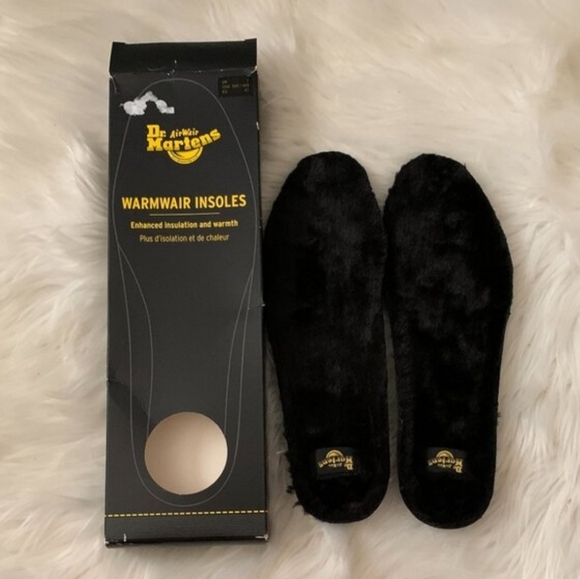 NWT Men's Dr. Martens Black Warmwair Insoles - Picture 4 of 5